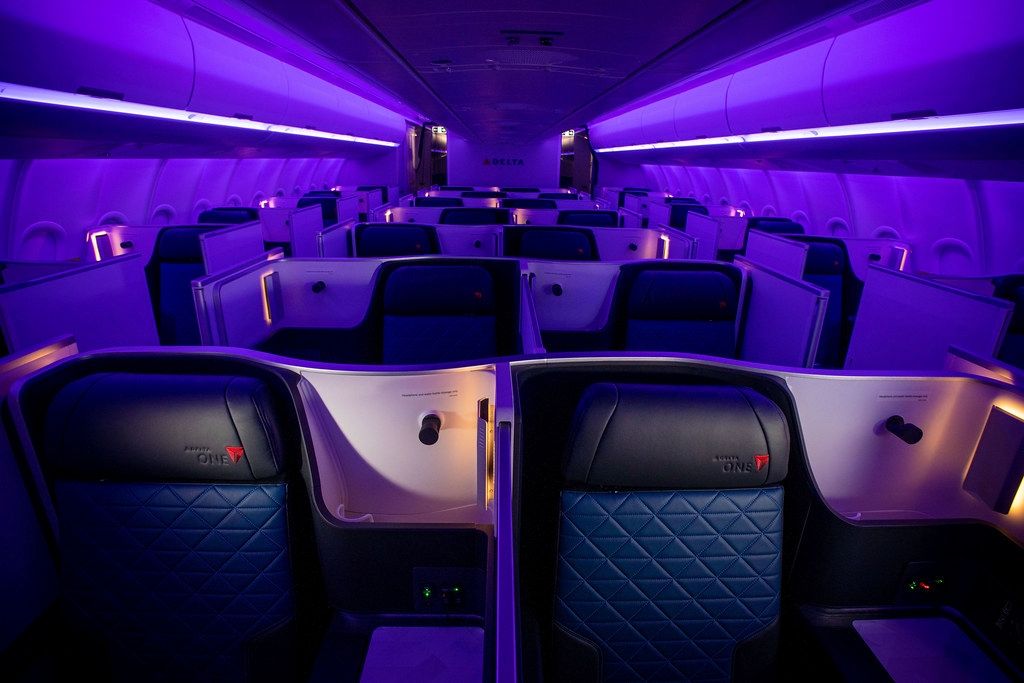 达美航空首架A330neo首航航线：西雅图-上海-卡塔尔的国际快递