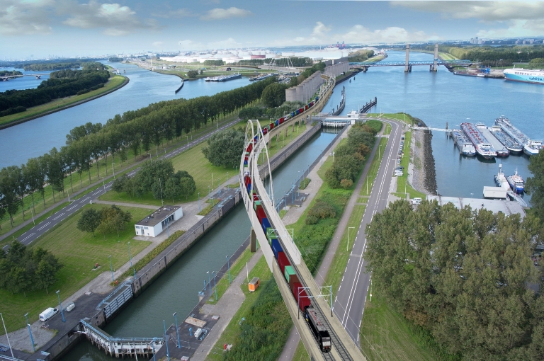 荷兰人仍在投资。 鹿特丹的开放式Caland桥梁旁路将于2021年开放