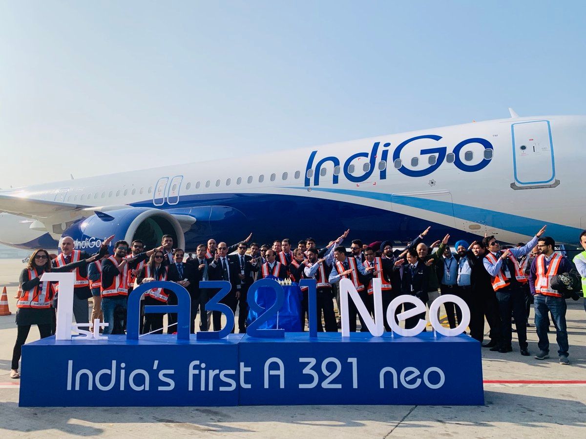 印最大航司靛蓝航空扩张航线 将首飞成都、河内