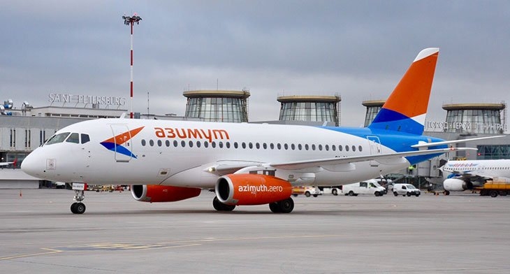 俄一架SSJ100客机由于发动机故障在萨马拉备降