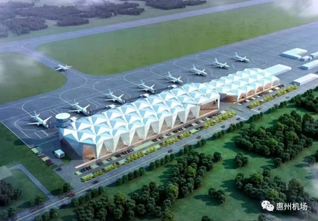 惠州机场新航站楼将力争本月底建成 新增4条登机廊桥