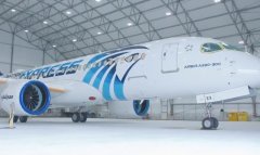 埃及航空接收其首架A220飞机-青岛空运