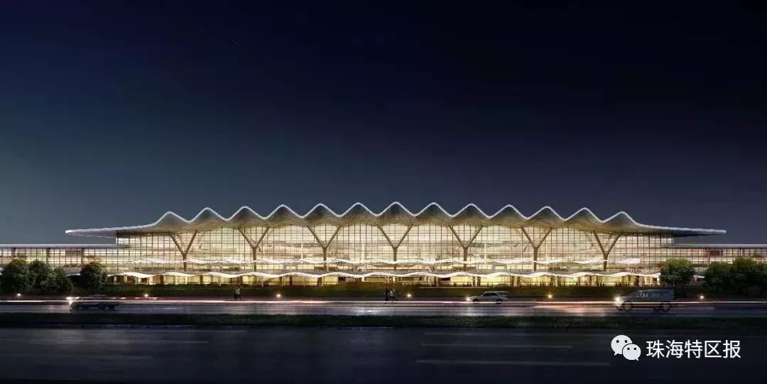 超大！珠海机场新航站楼要来了！造型很惊艳…