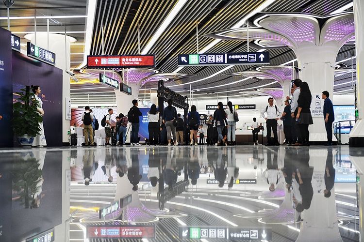 图集|大兴机场空轨联运上线城市航站楼草桥站亮相-哈萨克斯坦的空运