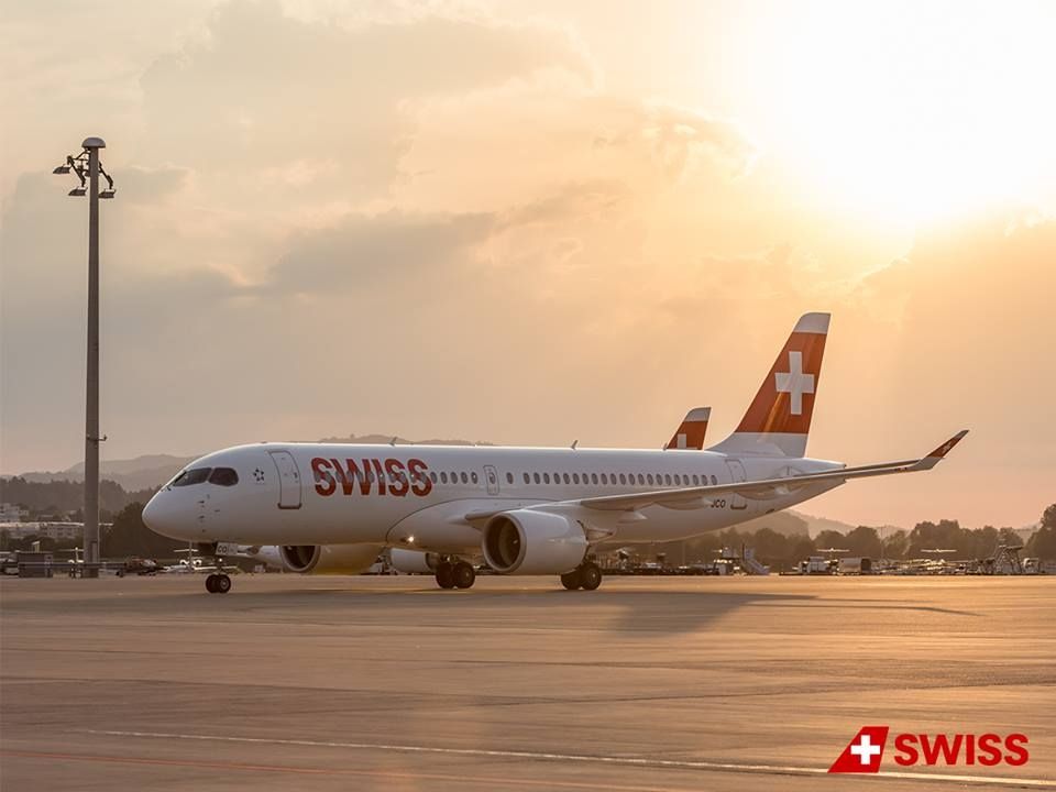 民航早报：瑞士航空临时停飞A220进行发动机检查