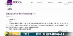 <b>海运拼箱价格快递企业“涨声再起”！继中通之后，圆通宣布“双十一”涨价</b>