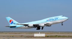 国际快递查询-大韩航空747-400客机计划于11月中退役