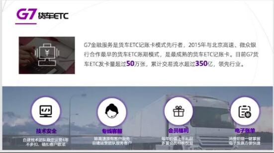 G7金融服务货车ETC荣获“2019年中国物流与供应链金融卓越奖”