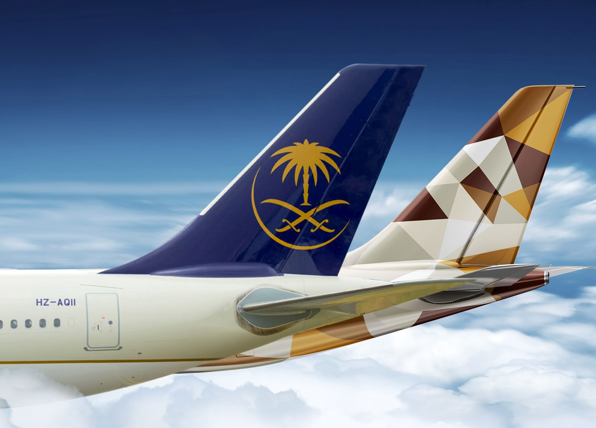 阿提哈德航空和沙特阿拉伯航空扩容代码共享
