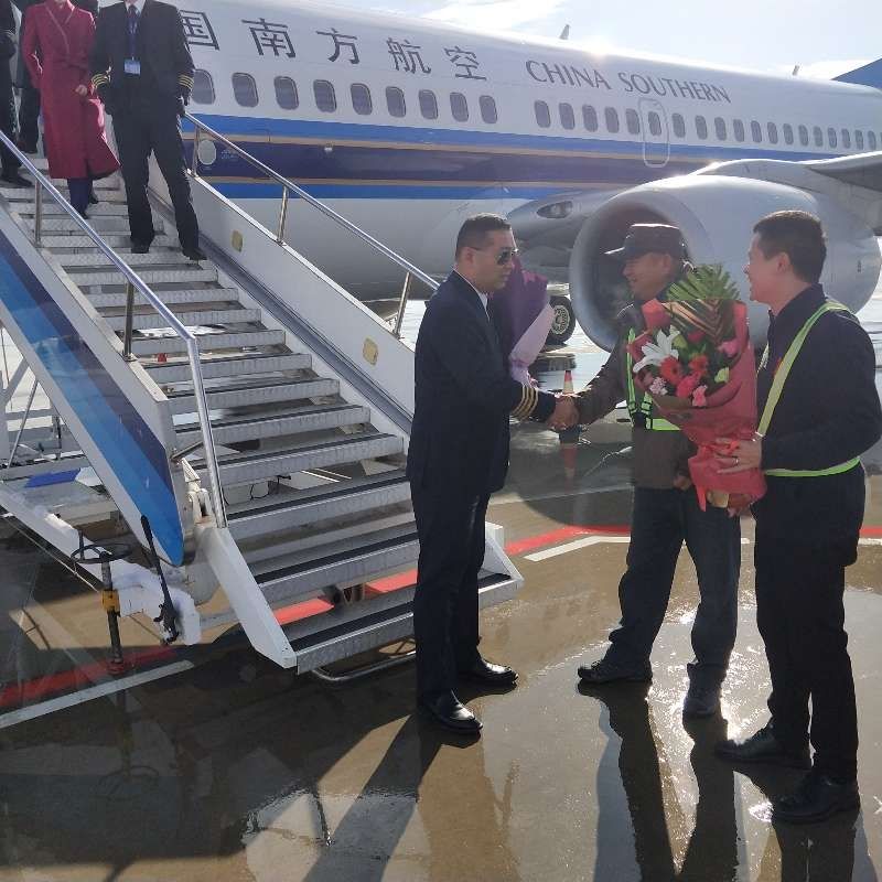 宁波国际快递-南航乌鲁木齐至喀纳斯航线首次冬季运营