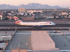 广州出口空运-英航747完成最后一班凤凰城航班 将改787执飞