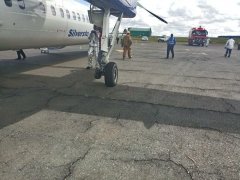 中东国际空运-银石航空客机起飞时机轮掉落 一月连发三事故