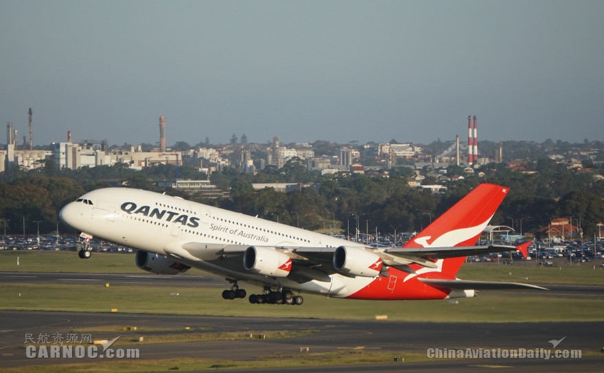 澳航达拉斯-悉尼A380航线年收入超4亿美元