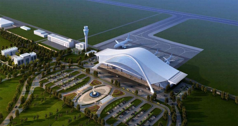 深圳出口国际快递-中铁北京工程局参建的巴基斯坦瓜达尔新机场项目正式开工