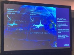 上海空运公司空客计划用客机实施跨大西洋编队飞行测试