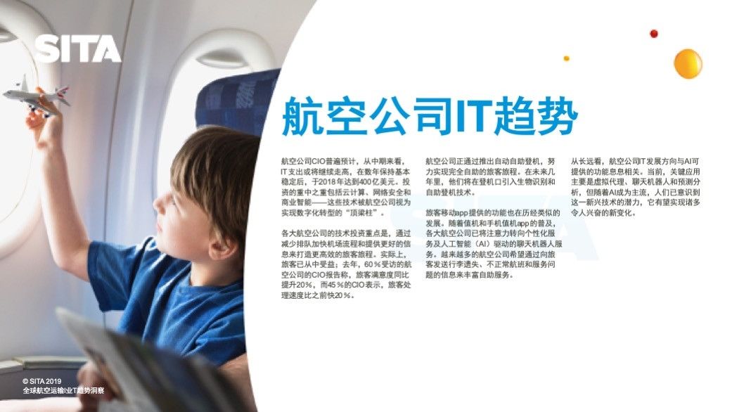 上海空运-SITA发布2019航空运输业IT趋势洞察报告