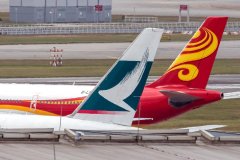 厦门海运公司-如果香港航空停飞，国泰航空不会受益