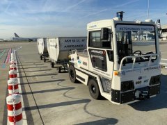 香港国际空运-视频：全球首次！法航测试无人驾驶行李拖车