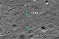 欧洲航运代理-NASA发现印度月球着陆器坠毁地点，碎片清晰可见