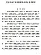 厦门海运公司-深交所：期权合约标的应满足5大条件