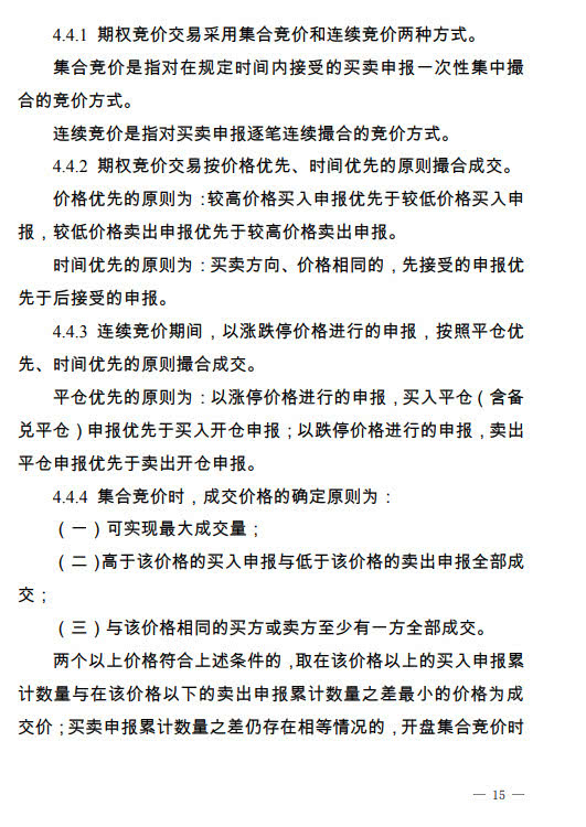 深交所：期权合约标的应满足5大条件