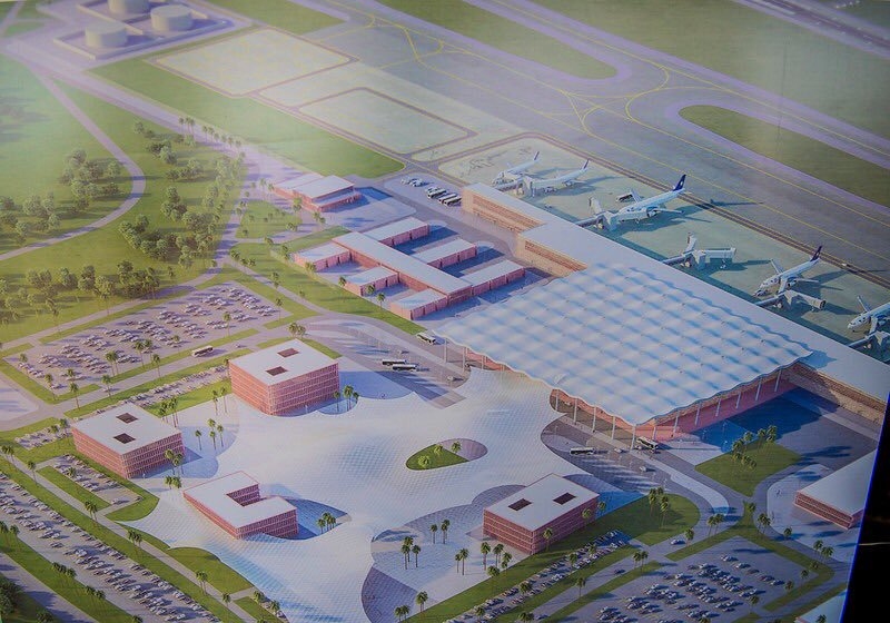 卢旺达新机场模拟图