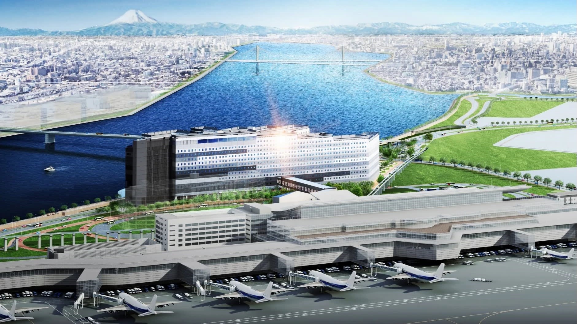视频:1717间客房!羽田机场最大酒店明年春开业