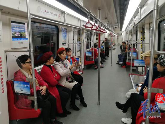 广州地铁21号线已发车 居民起大早饮“头啖汤”