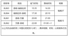 国际快递拼箱价格-祥鹏航空开通两条老挝航线 跨年过节新去处（附图）