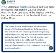 卡塔尔空运-盘点：中东局势升级 哪些航司避开了两伊空域？