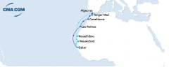 上海国际快递-达飞轮船改善摩洛哥到西非服务WAZZAN