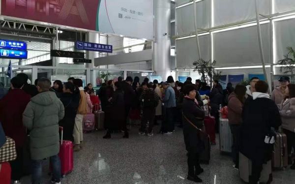 伊朗空运-黄山机场2020年春运首周实现开门红，周航班量最高破百班