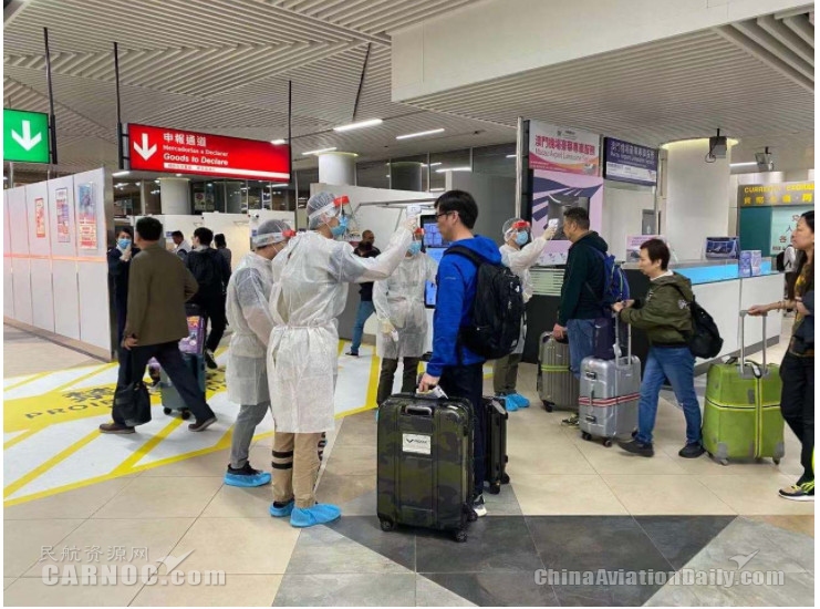 澳门机场配合特区政府实施措施预防新型冠状病毒