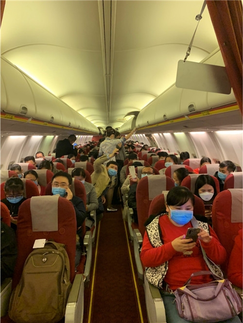 宁波国际快递-海南航空首架包机从海南起飞驰援武汉