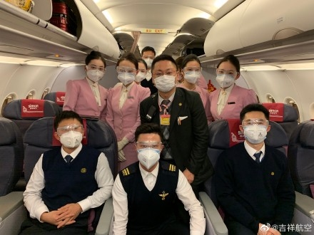 从大阪直飞武汉 吉祥航空HO1340临时申请改航