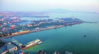 上海空运公司山东港口烟台港几内亚海外项目月吞吐量突破400万吨