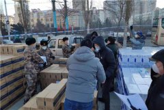 广州海运公司-哈市香坊区退役军人事务局连续昼夜奋战 圆满完成防疫物资发放