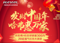 空运订舱-全民分20亿!哈弗携手今日头条参与“发财中国年”