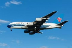 香港空运-南航1月客运量948万人次 同比减少6.08%
