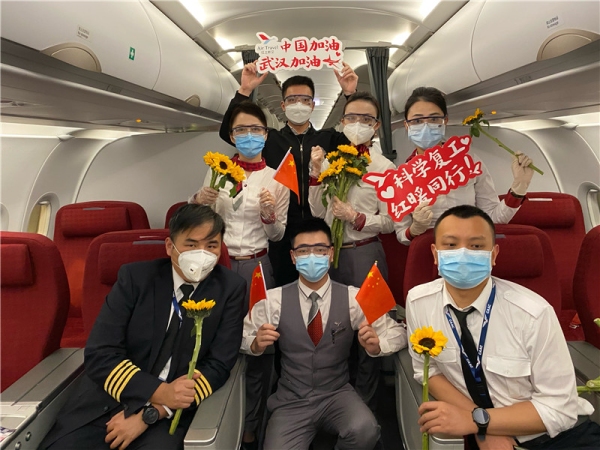 运费报价-红土航空再次执飞复工包机 运送133名云南复工人员从昆明抵达无锡（附图）