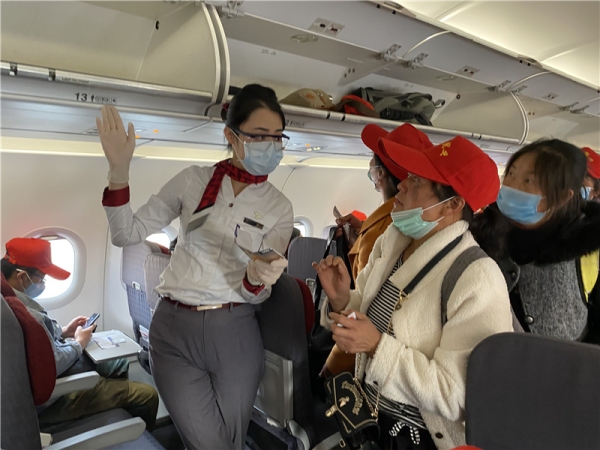 运费报价-红土航空再次执飞复工包机 运送133名云南复工人员从昆明抵达无锡（附图）