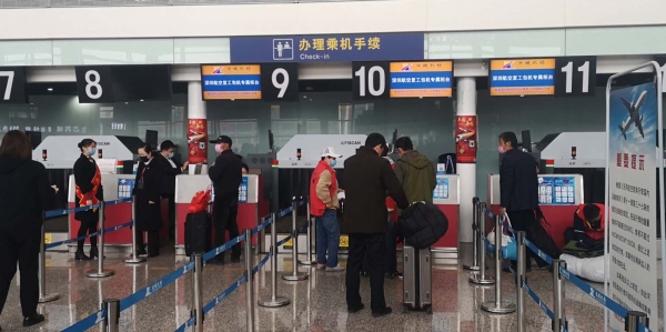 哈萨克斯坦的空运-山西省首架复工返岗岗包机在运城关公机场起飞
