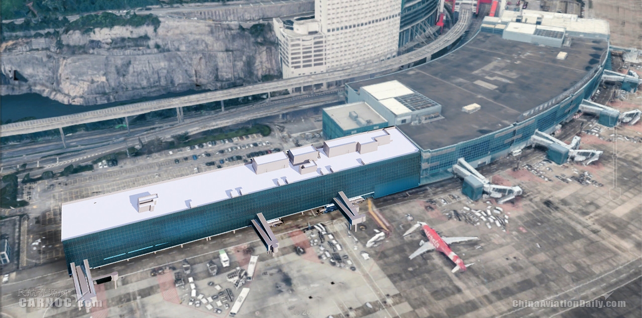 澳门机场客运大楼南面扩建工程举行动工仪式