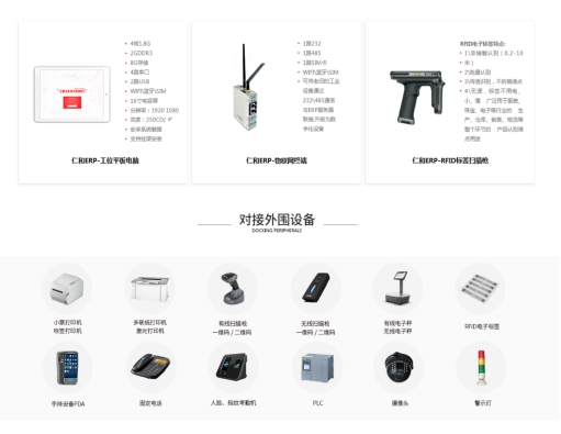 仁和ERP生产管理软件解决上下游供应链一体化！