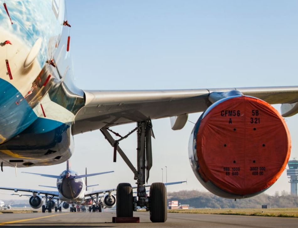 航空公司如何让飞机“冬眠”　摄影：天韵工作室