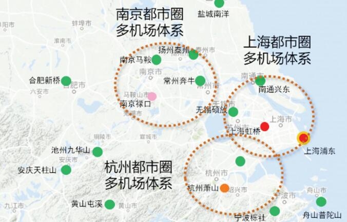 长三角打造“世界级机场群” 南通新机场成最大亮点