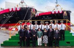 阳明海运举行2,800 TEU“硕明轮”及“洋明轮”新船命名仪式