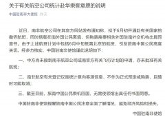 南非航空拟开通抵离北京的航班 中使馆：未接到申请（附图）