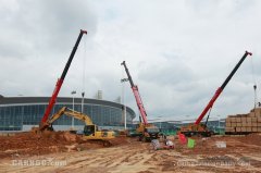 南昌机场三期扩建前期工程——2号航站楼C指廊延伸及飞行区配套工程有序推进