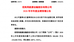 牛！招商轮船上半年净利润最高增长553%！（附图）